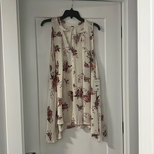 Free People Snap Out of It Tree Swing Top/ Tunic Dress